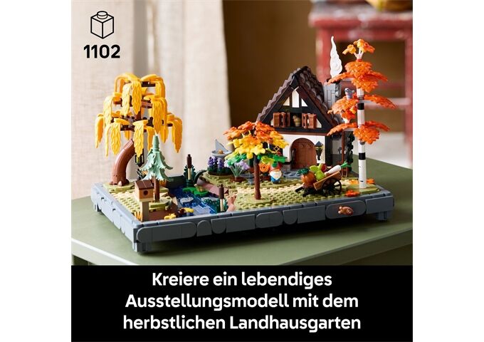 LEGO® Herbstlicher Landhausgarten