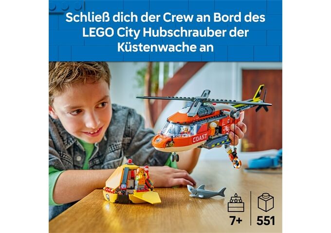 LEGO® City Hubschrauber Der Küstenwache