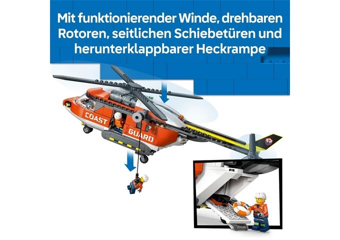 LEGO® City Hubschrauber Der Küstenwache