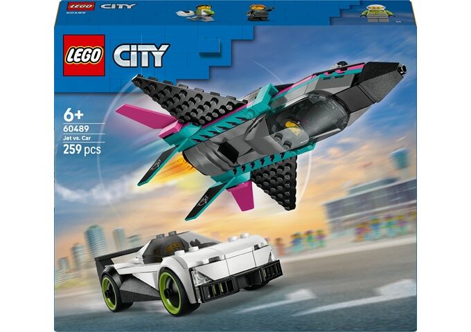 LEGO® City Düsenflieger Vs. Rennauto