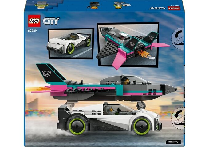 LEGO® City Düsenflieger Vs. Rennauto