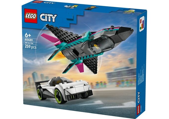 LEGO® City Düsenflieger Vs. Rennauto