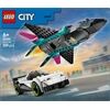 LEGO® City Düsenflieger Vs. Rennauto