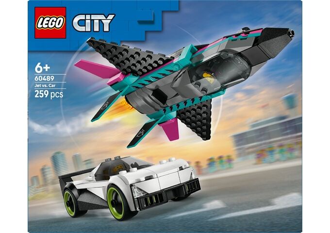 LEGO® City Düsenflieger Vs. Rennauto