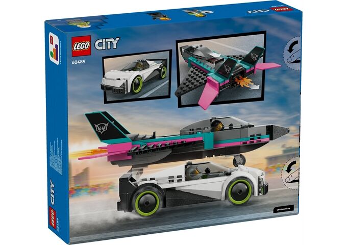 LEGO® City Düsenflieger Vs. Rennauto