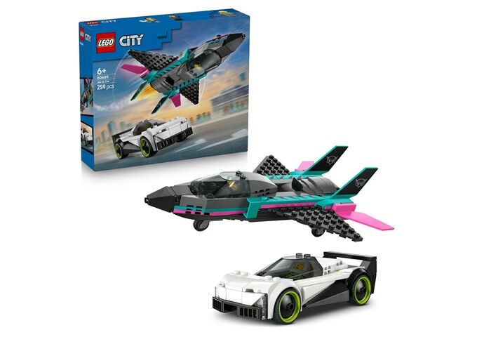 LEGO® City Düsenflieger Vs. Rennauto