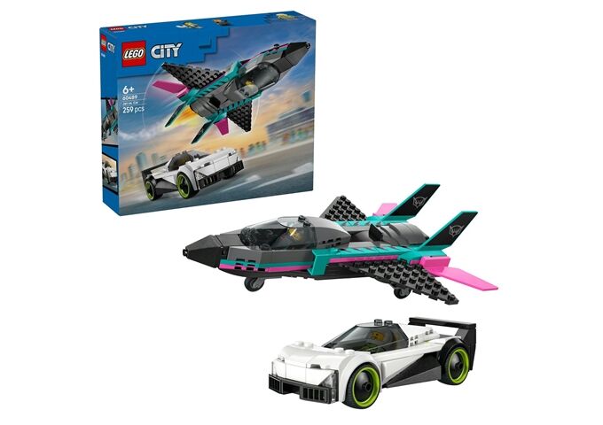LEGO® City Düsenflieger Vs. Rennauto