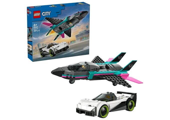 LEGO® City Düsenflieger Vs. Rennauto