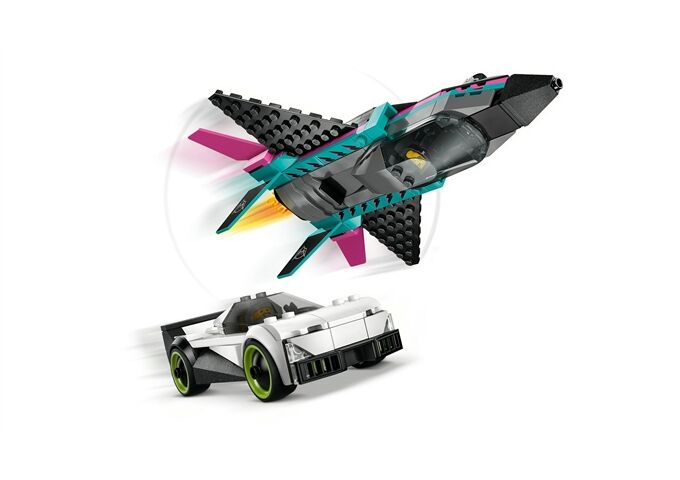 LEGO® City Düsenflieger Vs. Rennauto