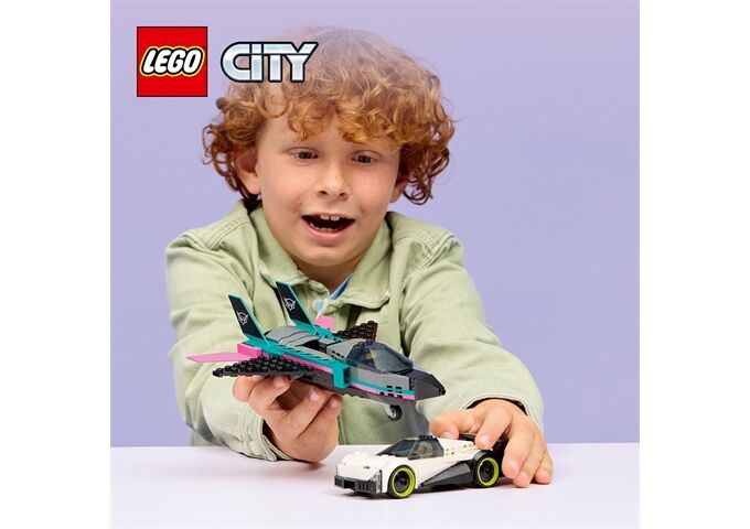 LEGO® City Düsenflieger Vs. Rennauto