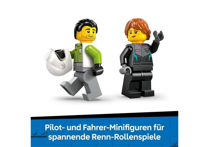 LEGO® City Düsenflieger Vs. Rennauto