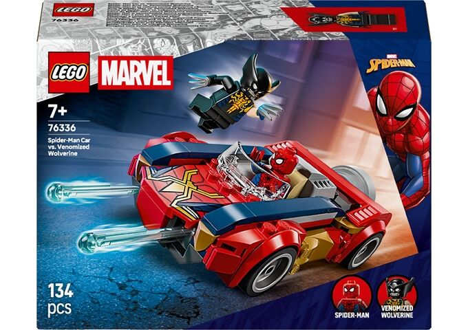 LEGO® Spider-Man Auto Vs. Venomized Wolverine