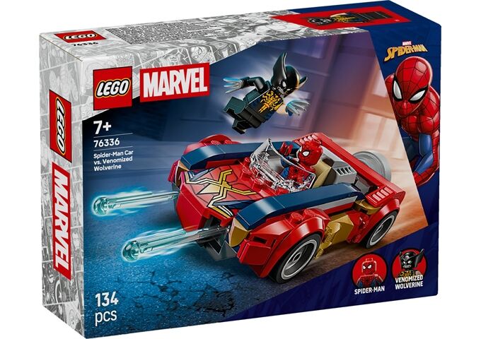 LEGO® Spider-Man Auto Vs. Venomized Wolverine