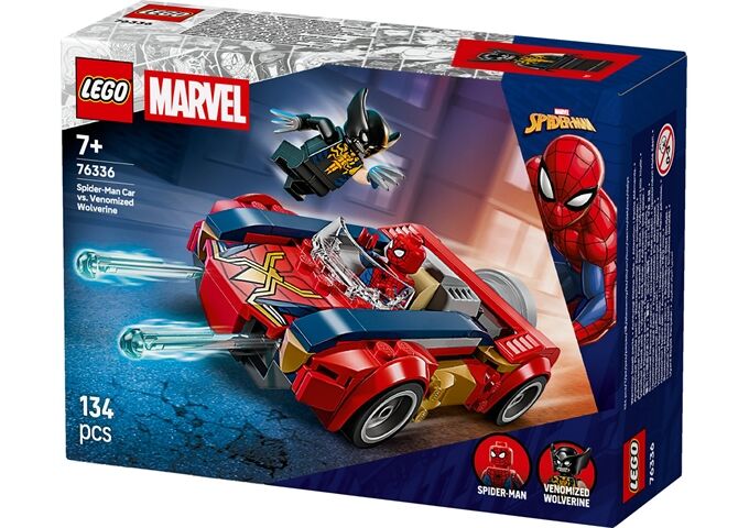 LEGO® Spider-Man Auto Vs. Venomized Wolverine