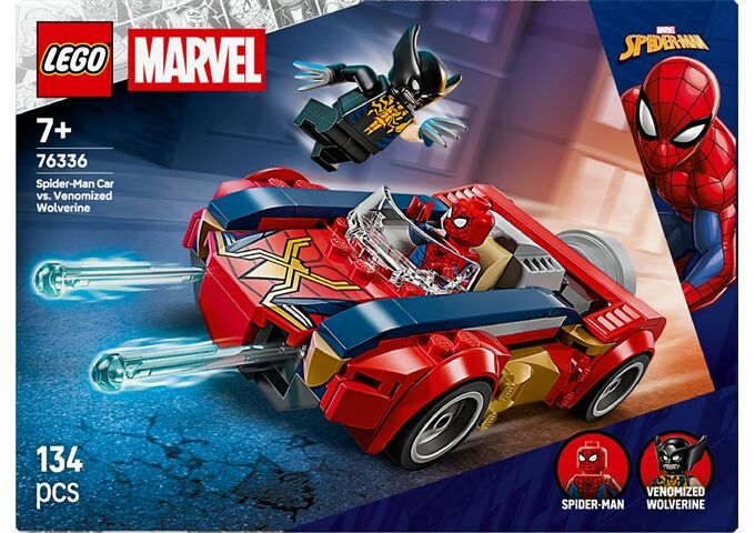 LEGO® Spider-Man Auto Vs. Venomized Wolverine