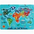  SMH Magnet-Tier Weltkarte 40x30cm