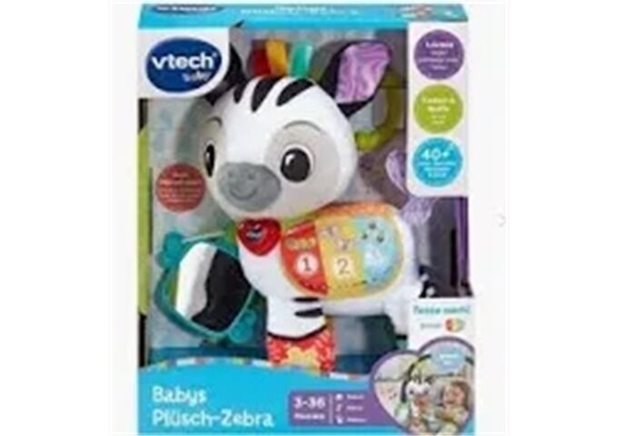 V-Tech Babys Plüsch-Zebra Fh-Exkl.