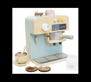 SMK Holz Kapsel-Kaffeemaschine,m.Zu