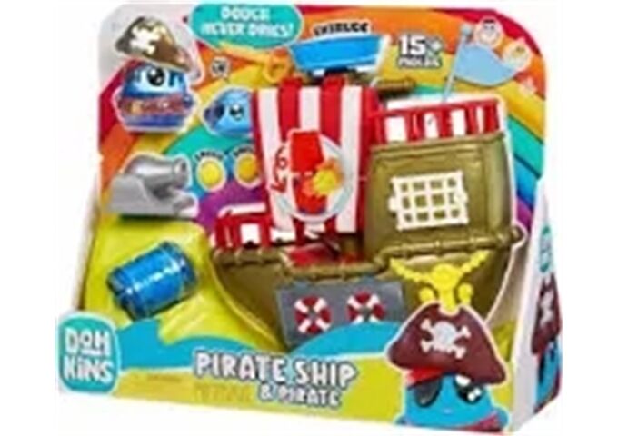  DohKins Pirate Ship Playset