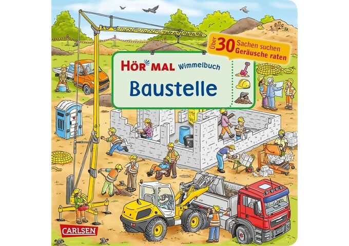 Carlsen Verlag Hör mal! Wimmelbuch Baustelle