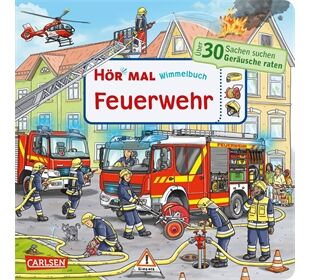 Carlsen Verlag Hör mal! Wimmelbuch Feuerwehr