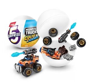  5 Surprise Monster Trucks S3, sort.