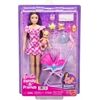 Barbie BRB Skipper Babysitters inkl. Kinderwagen