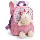Nici Rucksack mit Plüschtier Einhorn 25cm rosa