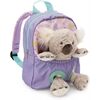 Nici Rucksack mit Plüschtier Koala 25cm lila