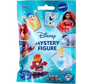  Disney Blind Pack Nanofigs, 12-Sort.