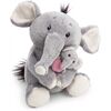 Nici Kuscheltier Elefant 20cm mit Kind 6cm