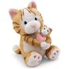Nici Kuscheltier Katze 20cm mit Kind 6cm