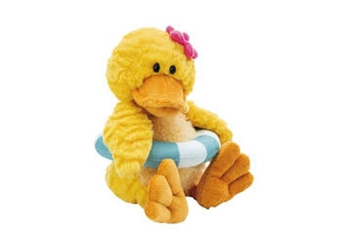 Nici Kuscheltier Ente Poolina 25cm mit Schwimmreifen