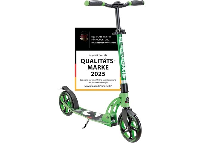 SIX DEGREES SIX DEGREES Aluminium Scooter 205 mm hellgrün
