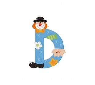 trudi Buchstabe Clown D