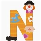 trudi Buchstabe Clown N