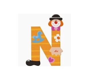 trudi Buchstabe Clown N