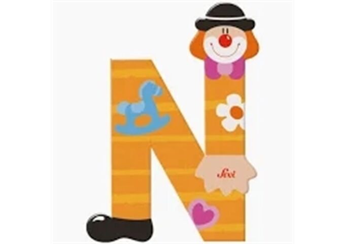 trudi Buchstabe Clown N