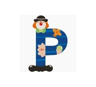 trudi Buchstabe Clown P