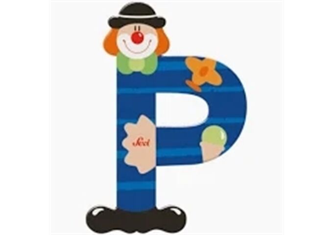 trudi Buchstabe Clown P