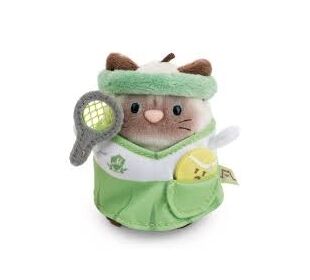 Nici Kuscheltier Siamkatze 8cm mit Tennisball