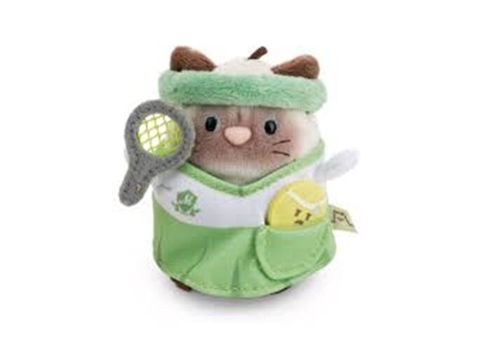 Nici Kuscheltier Siamkatze 8cm mit Tennisball