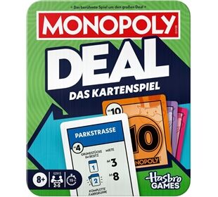  Monopoly Deal Kartenspiel Metalldose