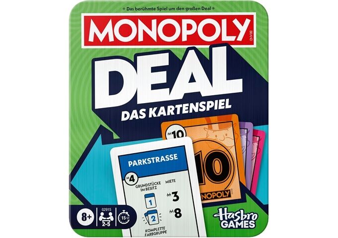  Monopoly Deal Kartenspiel Metalldose