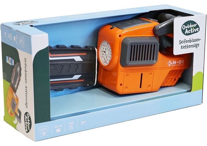 Outdoor active Seifenblasen-Kettensäge, 105ml