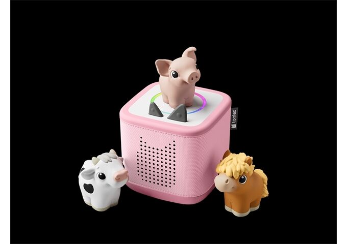 Tonies® Toniebox 2 Starterset Rosa Bauernhoftiere