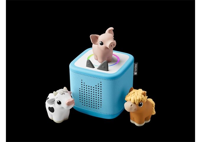 Tonies® Toniebox 2 Starterset Hellblau Bauernhoftiere