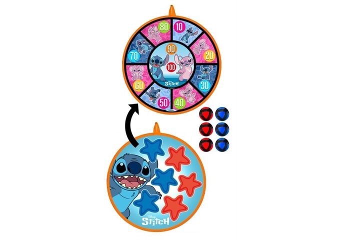 1 Klettwurfscheibe Stitch