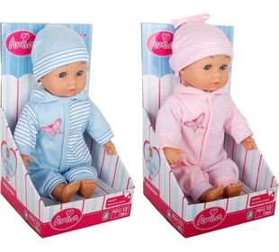 Amia AM Weichbaby ca. 30 cm, 2-fach sort