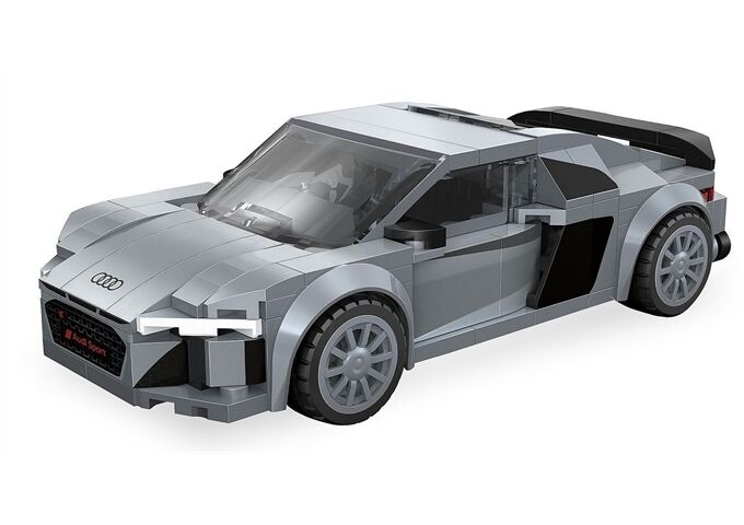  CaDA Audi R8 Coupe 1:24 grau Bricks